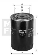 Купити W 940/51 MANN-FILTER Масляний фільтр  Ивеко  (190-48, 190-48 T)