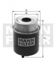 Купить WK 8141 MANN-FILTER Топливный фильтр  G-CLASS W460 (240 GD, 300 GD)