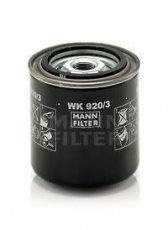 Купить WK 920/3 MANN-FILTER Топливный фильтр  Mazda 626 2.0 D