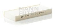 Купить CU 2642 MANN-FILTER Салонный фильтр (частичный)