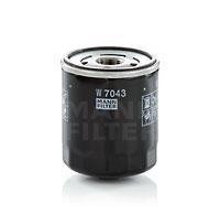 Купить W 7043 MANN-FILTER Масляный фильтр  Focus 3 2.0 TDCi