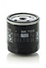 Купить WK 712/5 MANN-FILTER Топливный фильтр  Вольво  (7.1, 9.4, 10.8, 12.1)