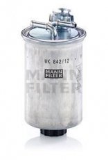 Купить WK 842/12 x MANN-FILTER Топливный фильтр  Polo (1.4, 1.7, 1.9) с прокладкой