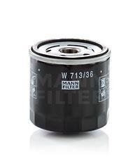 Купити W 713/36 MANN-FILTER Масляний фільтр