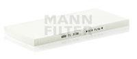 Купить CU 3138 MANN-FILTER Салонный фильтр (частичный)