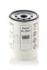 Купить PL 270/7 x MANN-FILTER Топливный фильтр  KamAZ  (10.9, 11.8, 15.9, 17.2) с прокладкой