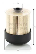 Купить PU 9009 z KIT MANN-FILTER Топливный фильтр  Vivaro 1.6 CDTI