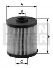 Купить PU 7012 z MANN-FILTER Топливный фильтр  Авео 1.3 D с прокладкой