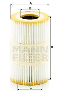 Купить HU 7035 y MANN-FILTER Масляный фильтр  Ауди А5 (3.0 TFSI quattro, S5 quattro)