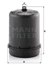 Масляный фильтр ZR 9007 MANN-FILTER –  фото 1
