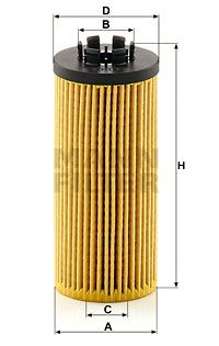 Купити HU 6012 z KIT MANN-FILTER Масляний фільтр  Купер (1.2, 1.5, 2.0)