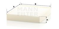 Купити CU 28 009 MANN-FILTER Салонний фільтр 