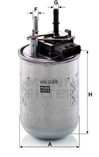Купити WK 9066 MANN-FILTER Паливний фільтр 