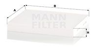 Салонный фильтр CU 24 024 MANN-FILTER –  фото 1