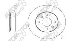 Купить ADC4705 AUTOMOTOR France Тормозные диски Symbol 1 (1.2 16V, 1.4)
