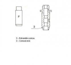 Купить 01-2298 Metelli Направляющие клапанов Peugeot 405 (1.6, 1.8, 1.9)