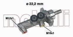 Купити 05-0381 Metelli Головний гальмівний циліндр Opel