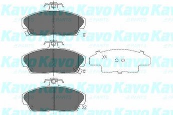 Купить KBP-2006 Kavo Тормозные колодки передние Цивик с звуковым предупреждением износа