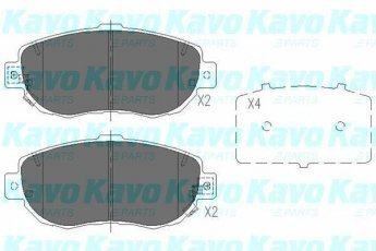 Гальмівна колодка KBP-9044 Kavo – с звуковым предупреждением износа фото 1