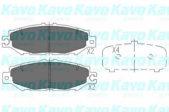 Купить KBP-9064 Kavo Тормозные колодки задние Лексус ЛС 400 