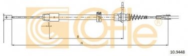 Купити 10.9448 Cofle Трос ручного гальма CL-Class CLS (2.1, 3.0, 3.5, 4.7, 5.5)