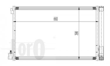 Купити 037-016-0036 DEPO Радіатор кондиціонера Insignia (1.4, 1.6, 1.8, 2.0, 2.8)