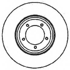 Гальмівний диск 561121B BENDIX фото 1
