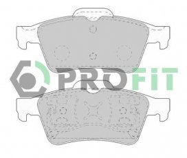 Купить 5000-1540 PROFIT Тормозные колодки задние Mazda 3 BK (1.3, 1.4, 1.6, 2.0, 2.3) без интегрированного датчика износа