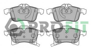 Купить 5000-1640 PROFIT Тормозные колодки передние Corsa (C, D) (1.6 Turbo, 1.7 CDTI) с датчиком износа