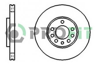 Гальмівний диск 5010-1191 PROFIT фото 1