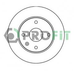 Купить 5010-1257 PROFIT Тормозные диски Lacetti (1.4, 1.6, 1.8, 2.0)