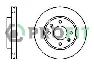 Тормозной диск 5010-1270 PROFIT фото 1