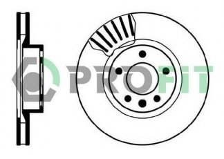 Тормозной диск 5010-0330 PROFIT фото 1