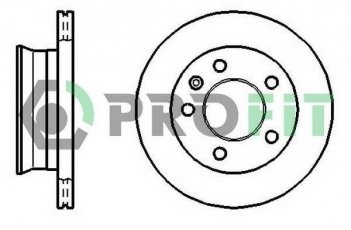 Купить 5010-1013 PROFIT Тормозные диски Volkswagen LT (2.3, 2.5, 2.8)