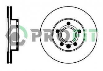 Купити 5010-1010 PROFIT Гальмівні диски Volkswagen LT 2.8 TDI