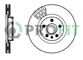 Тормозной диск 5010-0760 PROFIT фото 1