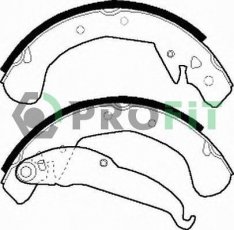 Купить 5001-0545 PROFIT Тормозные колодки задние Astra (F, G, H) 