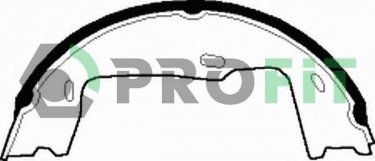 Тормозная колодка 5001-0227 PROFIT – задние  фото 1