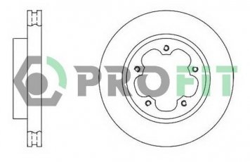 Гальмівний диск 5010-1554 PROFIT фото 1