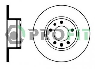 Купити 5010-0210 PROFIT Гальмівні диски BMW E34
