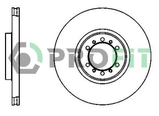 Гальмівний диск 5010-1212 PROFIT фото 1