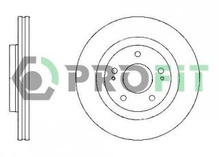 Тормозной диск 5010-1659 PROFIT фото 1