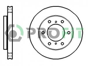 Купити 5010-1384 PROFIT Гальмівні диски Pajero Sport 1 (2.5 TD, 3.0 V6)