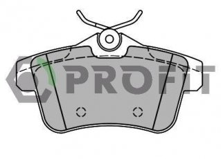 Купить 5000-4224 PROFIT Тормозные колодки задние Пежо 308 (1.6 GTi, 1.6 THP) без интегрированного датчика износа