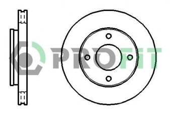 Тормозной диск 5010-1621 PROFIT фото 1