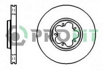 Гальмівний диск 5010-1112 PROFIT фото 1