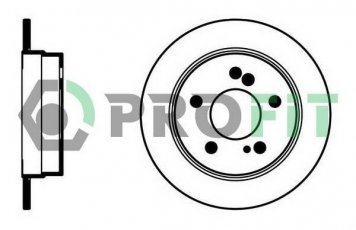 Купити 5010-0122 PROFIT Гальмівні диски Mercedes