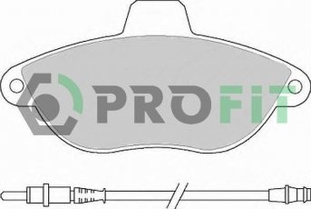 Купити 5000-1002 PROFIT Гальмівні колодки передні Скудо (1.6, 1.9, 2.0) з датчиком зносу