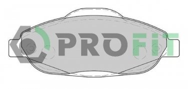 Купить 5000-4003 PROFIT Тормозные колодки передние Пежо 3008 (1.6 HDi, 1.6 VTi) без интегрированного датчика износа