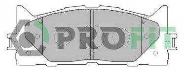 Купить 5000-2014 PROFIT Тормозные колодки передние Camry 40 (2.4 VVTi, 2.4 VVTi Hybrid) без интегрированного датчика износа